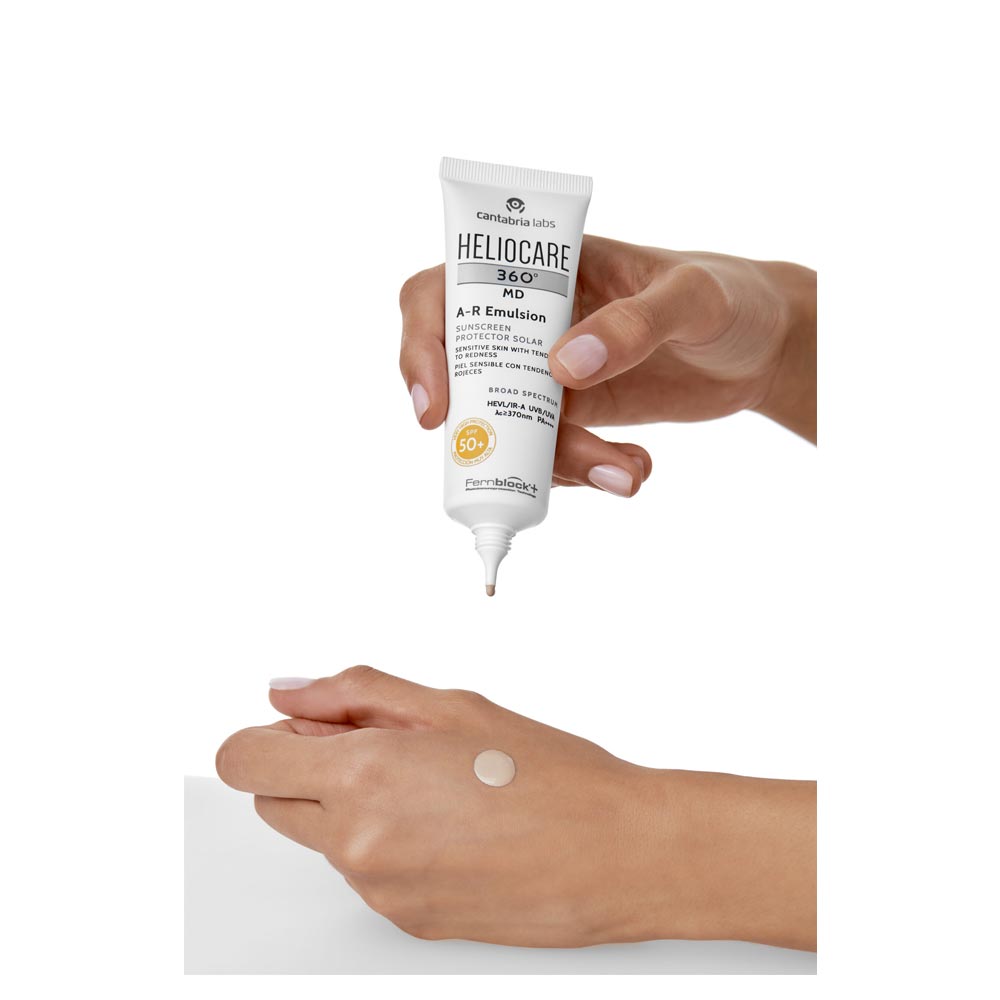 Heliocare AR Mineral Emulsion SPF 50+ for reactive and redness-prone skin