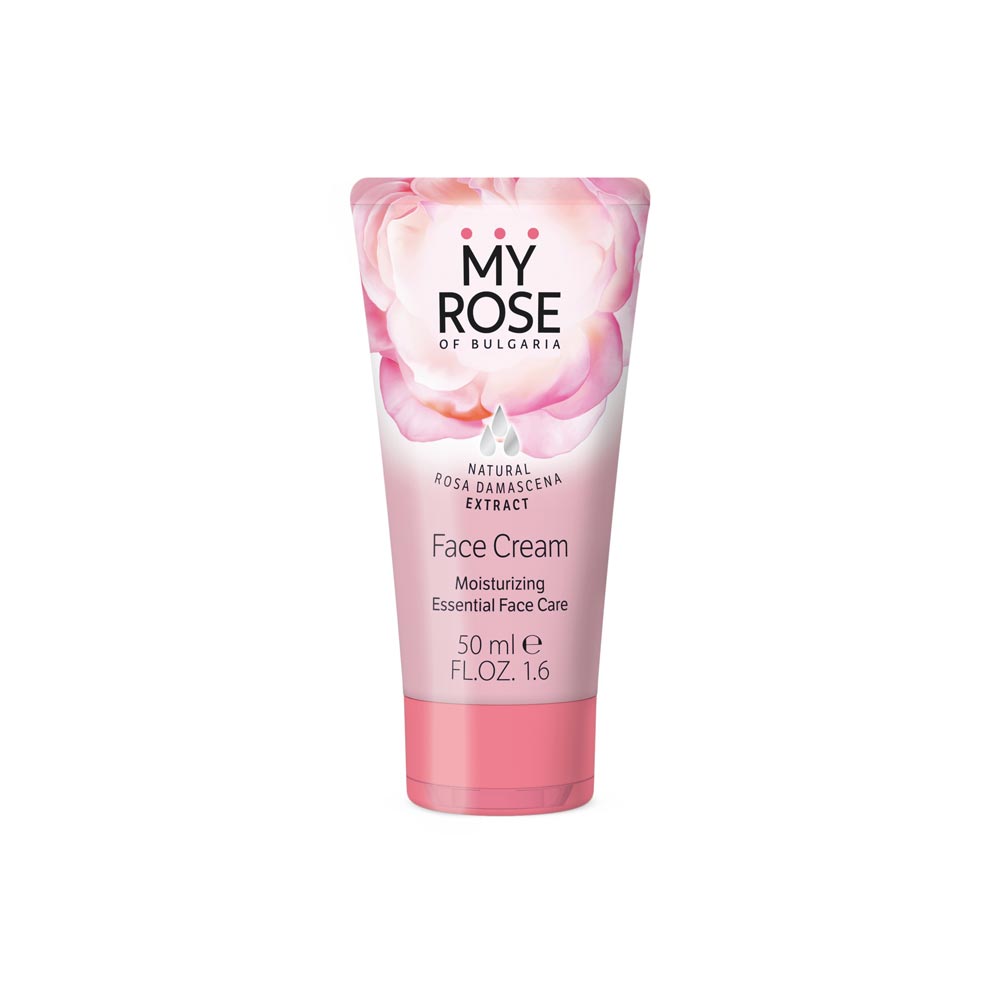 My Rose Moisturizing Face Cream with Bulgarian Rosa Damascena by Lavena