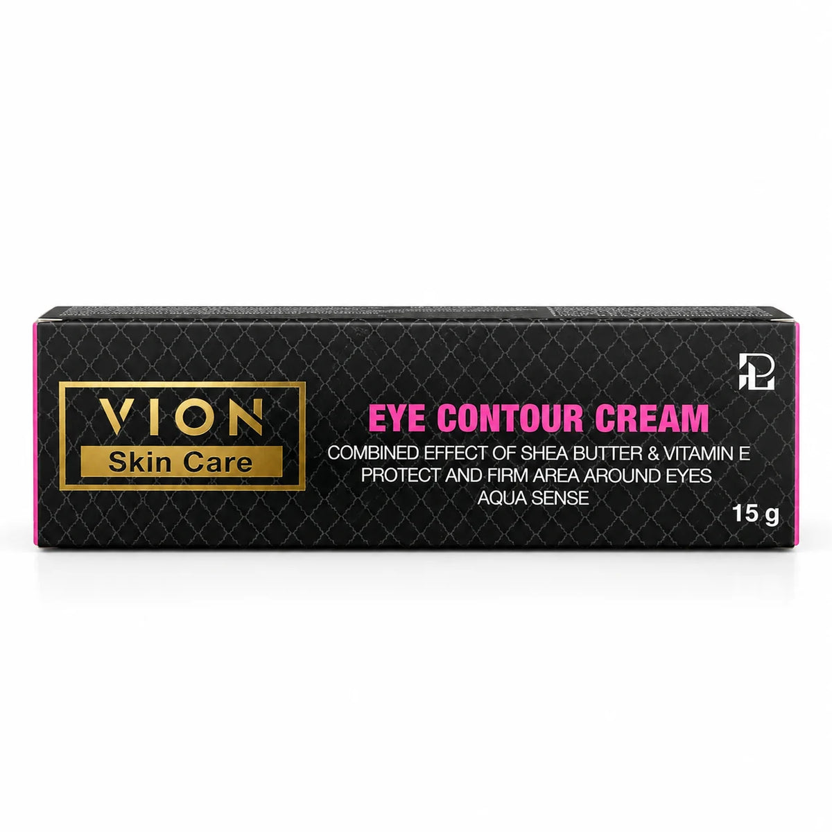 VION Eye Contour Cream 15g with Shea Butter and Vitamin E for Dark Circles and Fine Lines