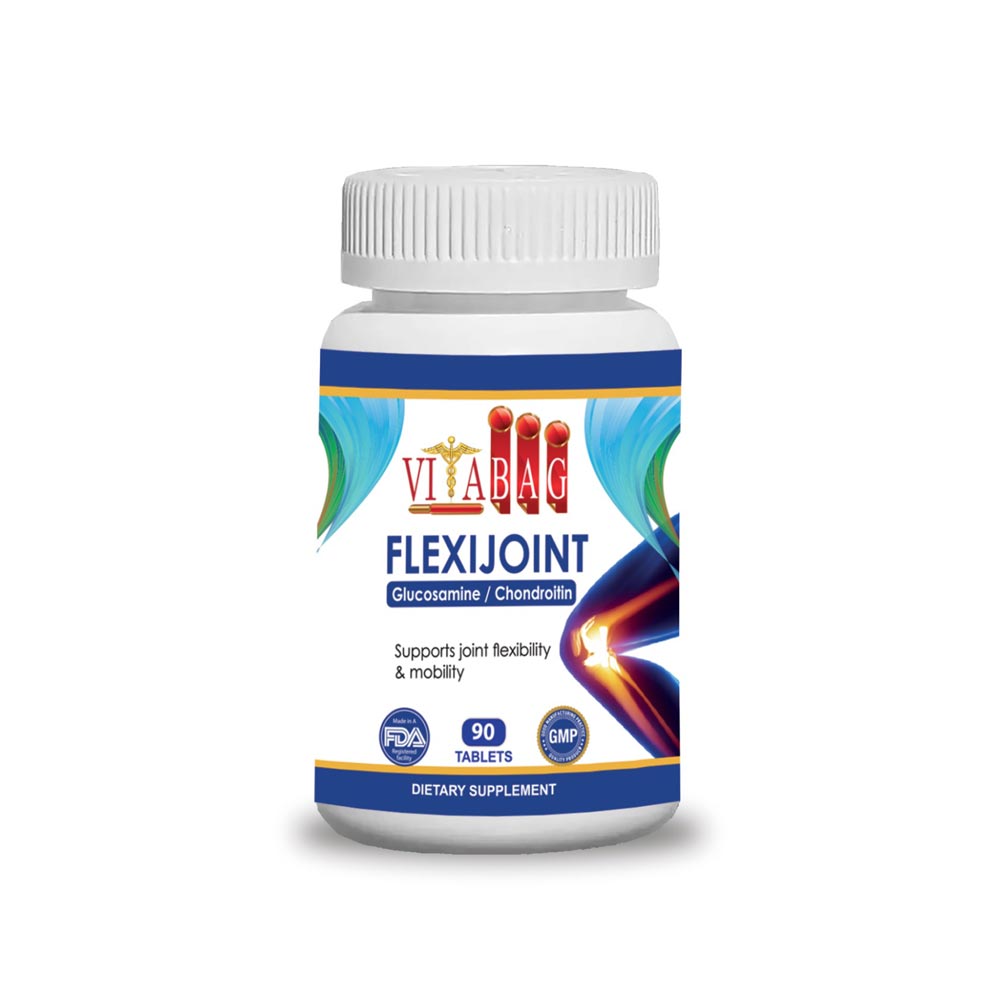 Vitabag Flexijoint glucosamine chondroitin MSM hyaluronic acid 90 tablets