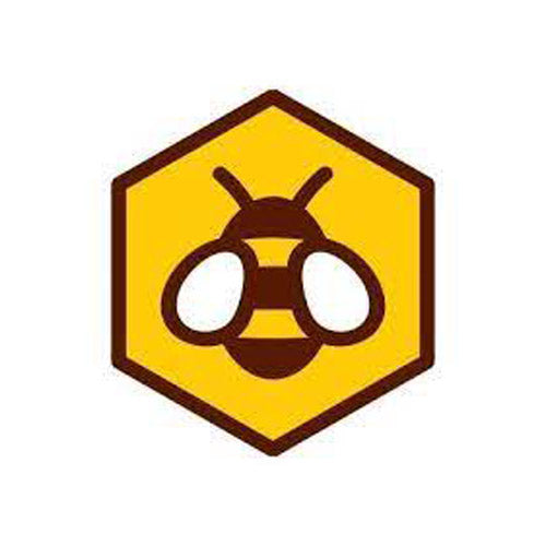 Medex logo featuring a hexagonal bee-inspired design symbolizing apitherapy and natural wellness.