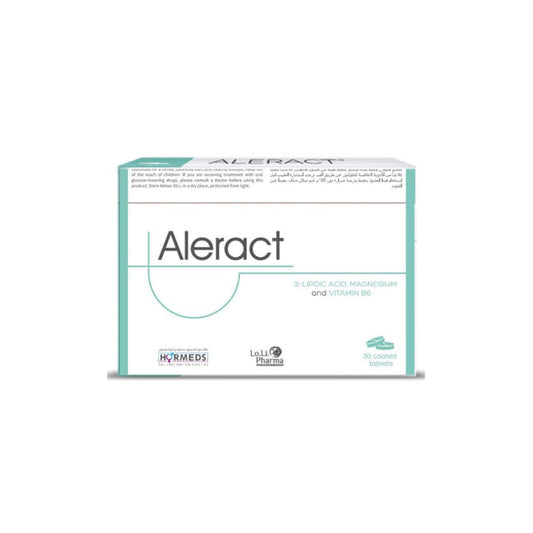 Aleract Tablets supplement with alpha-lipoic acid, magnesium & vitamin B6 for pregnancy and miscarriage support.