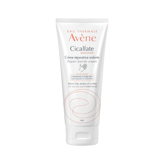 Avene Cicalfate Hand Cream – repairing hand cream with sucralfate, copper-zinc complex, and soothing spring water.