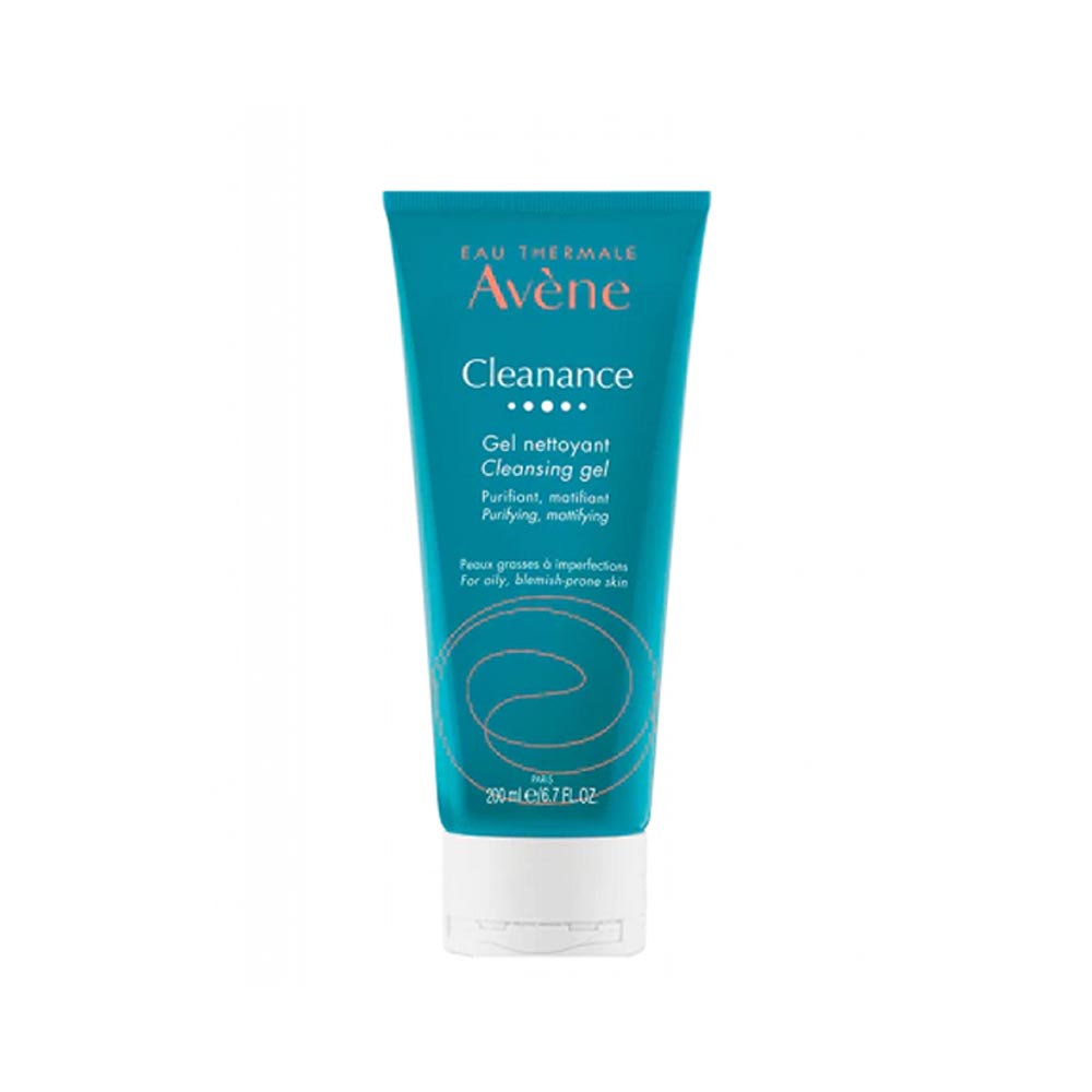 Avene Cleanance Gel 200 ml — mattifying cleanser for oily sensitive skin