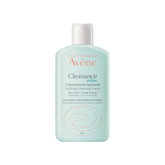 Avene Cleanance HYDRA Soothing Cleansing Cream 200 ml – cream cleanser for sensitive dry skin