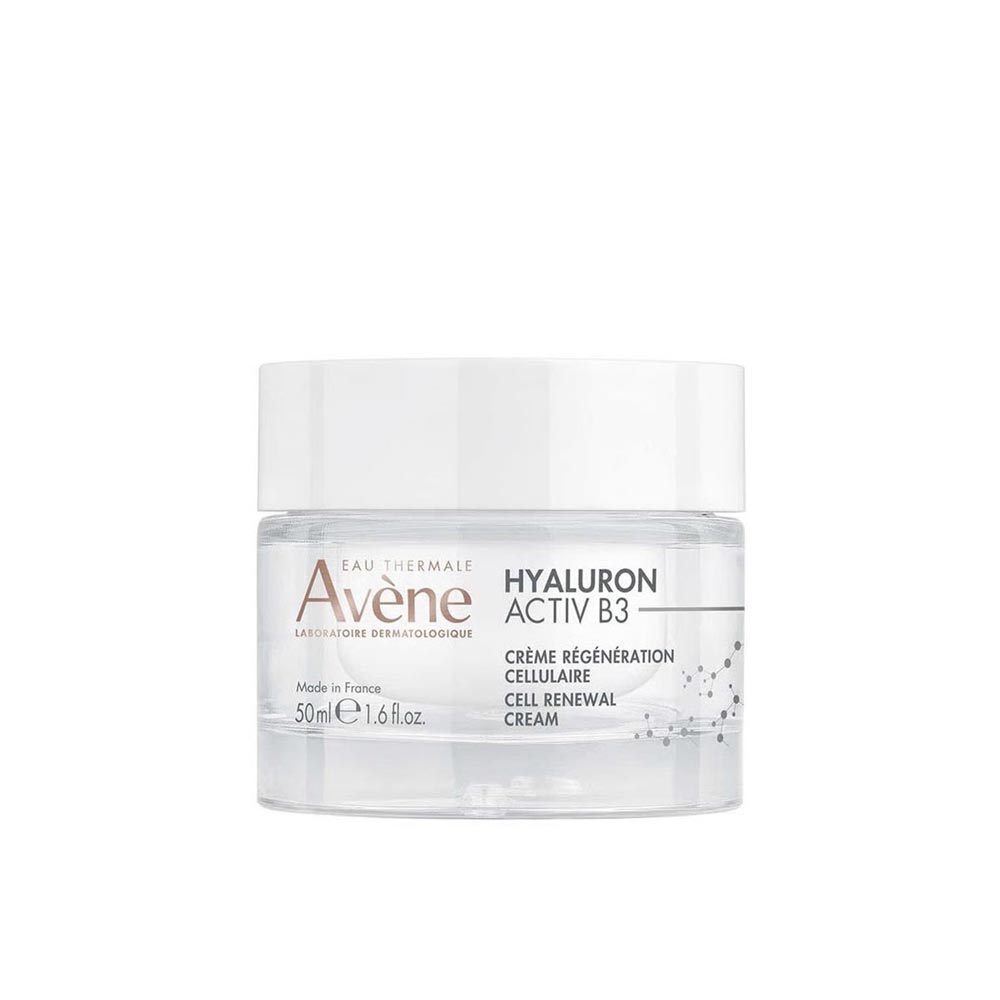 Avene Hyaluron Activ B3 Cell-Renewal Cream 50ml – hydrating anti-aging cream with hyaluronic acid and niacinamide
