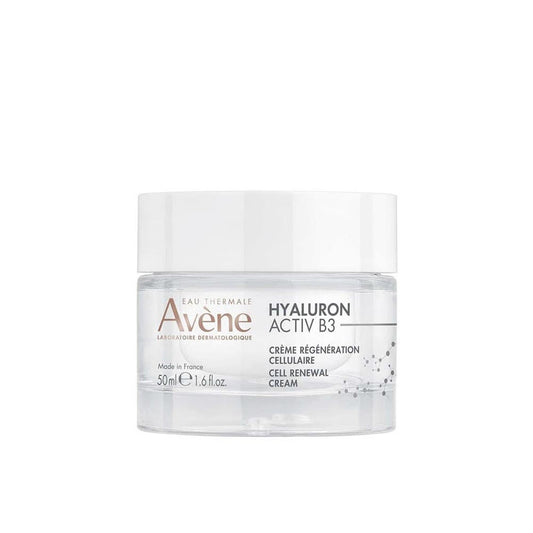 Avene Hyaluron Activ B3 Cell-Renewal Cream 50ml – hydrating anti-aging cream with hyaluronic acid and niacinamide