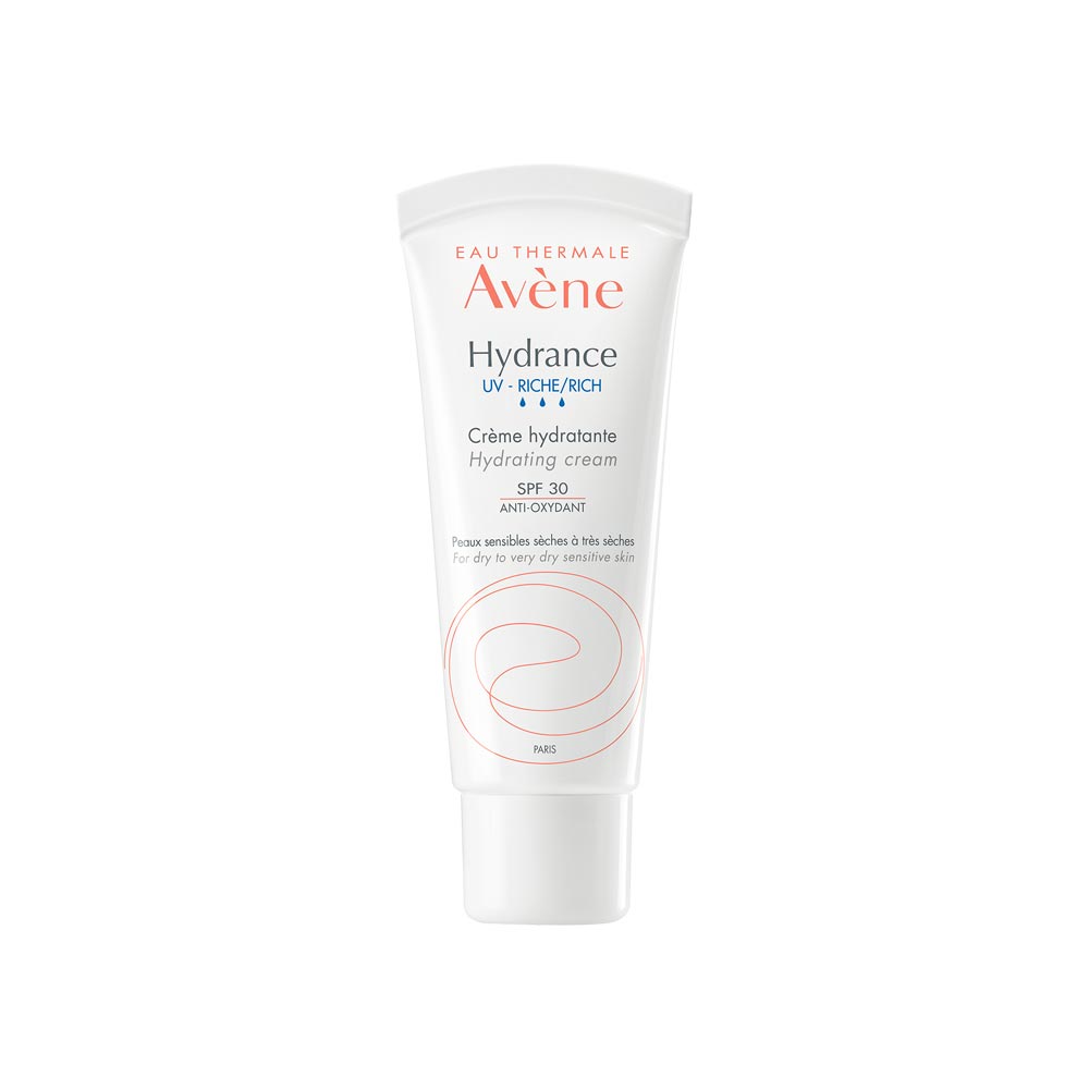 Avene Hydrance Rich SPF30 Hydrating Cream 40 ml – rich moisturizer with hydration and SPF protection for dry sensitive skin