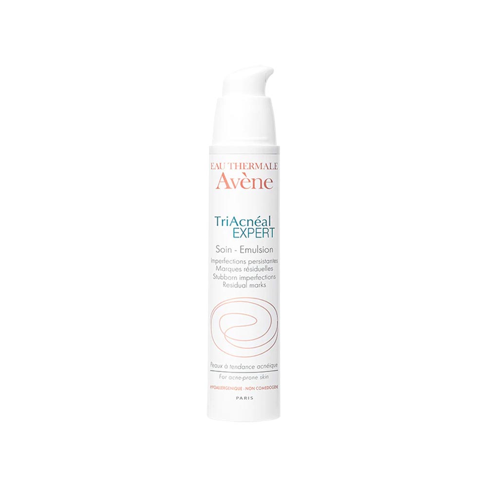 Avene Triacneal Expert Cream 30ml – overnight corrective cream for acne-prone skin, blemishes, and post-acne marks