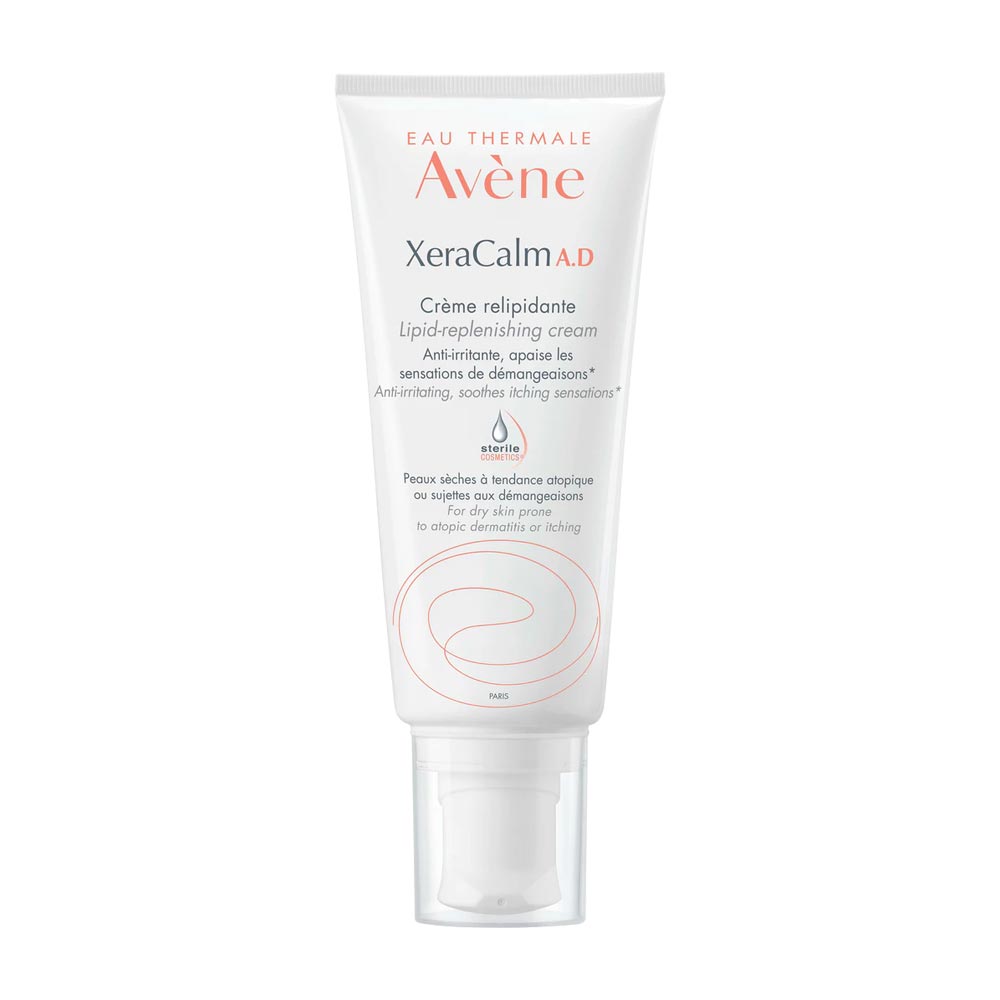 Avene Xeracalm A.D Cream 200ml – soothing lipid-replenishing moisturizer for dry, itchy, eczema-prone skin
