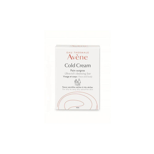 Avene Cold Cream Ultra-Rich Cleansing Bar 100 g – soap-free cleanser for sensitive dry skin