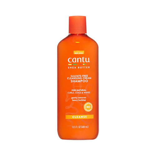 Cantu Cleansing Cream Shampoo 400ml bottle with shea butter formula