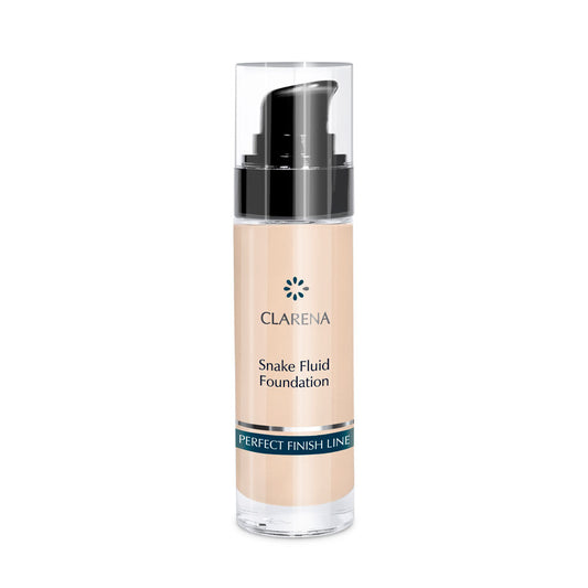 Clarena Snake Fluid Foundation in a 30ml bottle, offering firming and anti-aging benefits