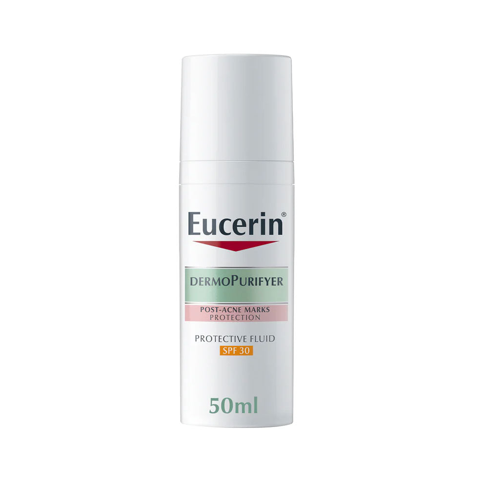 Eucerin DermoPurifyer Protective Fluid SPF30 50ml for oily acne-prone skin
