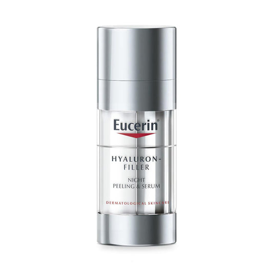 Eucerin Hyaluron-Filler Night Peeling & Serum – exfoliating night serum with hyaluronic acid for smoother, radiant skin