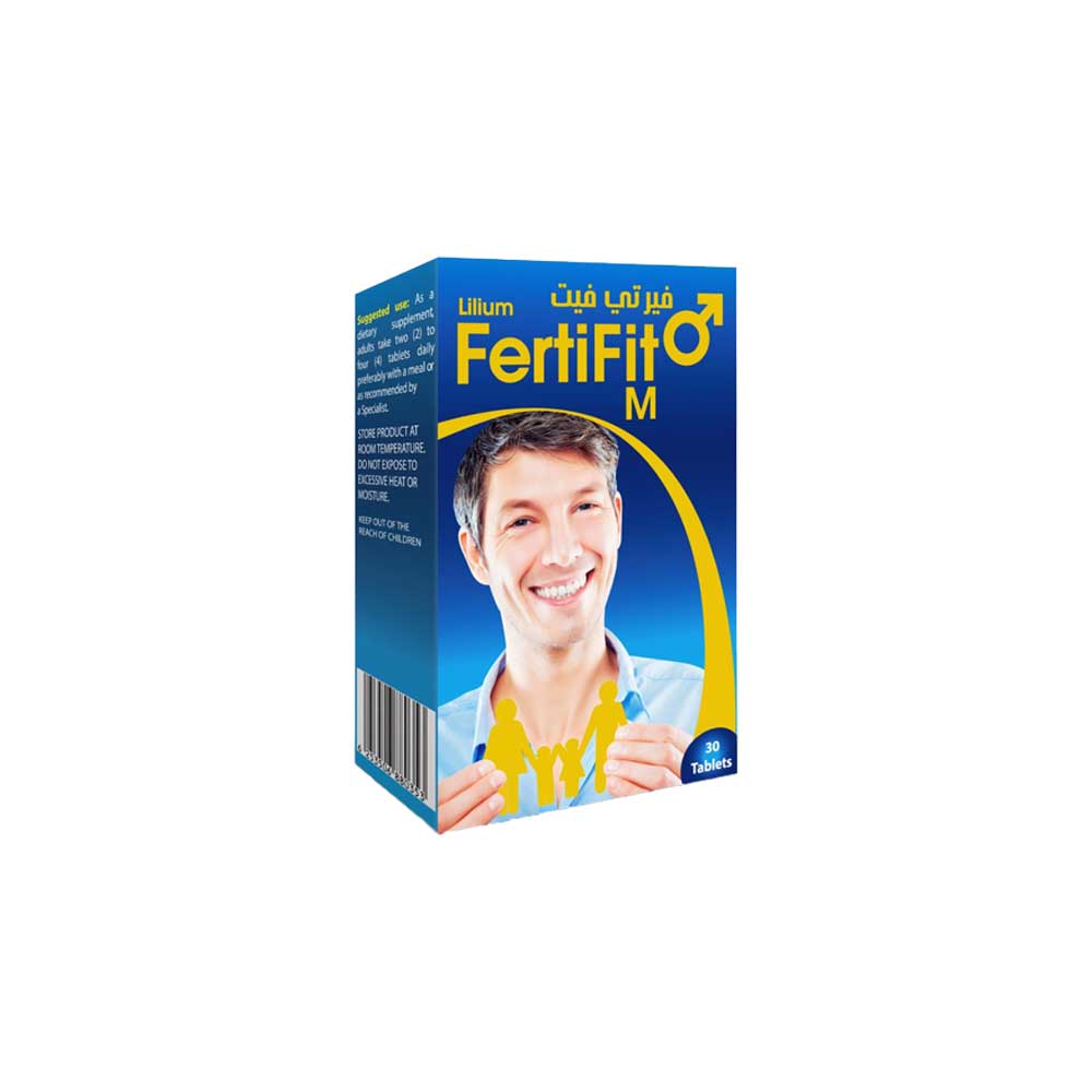 Lilium Fertifit men's health and fertility supplement with vitamins and amino acids