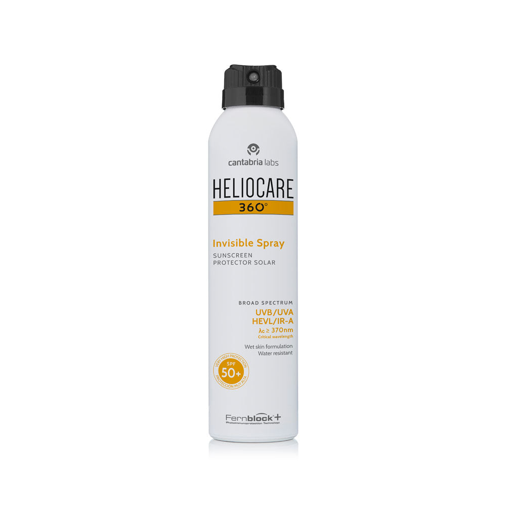 Heliocare 360 Invisible Spray SPF 50+ transparent body sunscreen 200ml