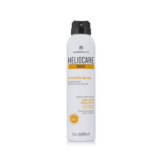 Heliocare 360 Invisible Spray SPF 50+ transparent body sunscreen 200ml