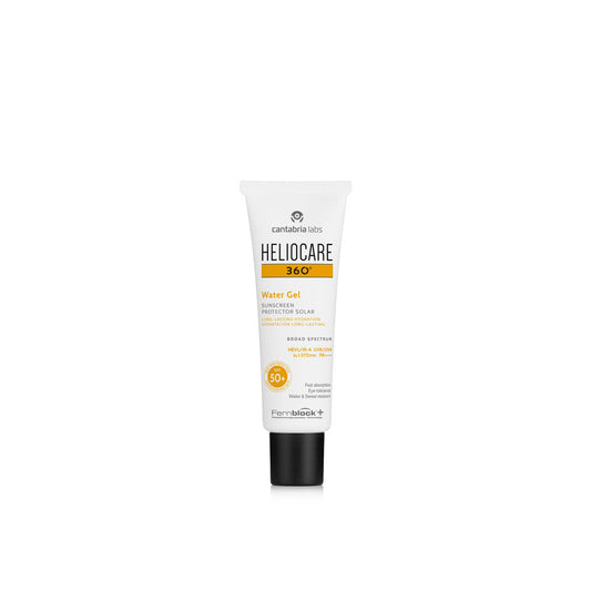 Heliocare 360 Water Gel SPF 50+ hydrating sunscreen with hyaluronic acid