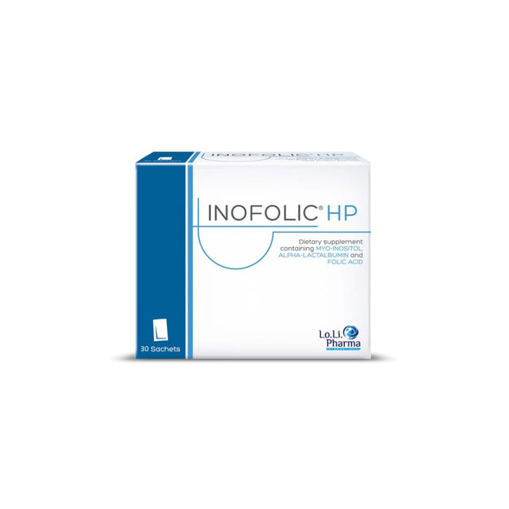 Inofolic HP dietary supplement 30 sachets for PCOS, hormonal balance, fertility and insulin resistance support