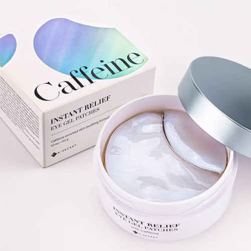 Hydrating and soothing caffeine-infused eye patches for tired eyes