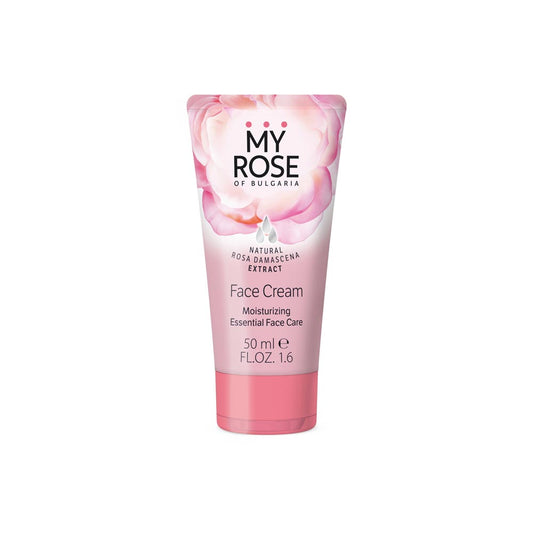 My Rose Moisturizing Face Cream with Bulgarian Rosa Damascena by Lavena