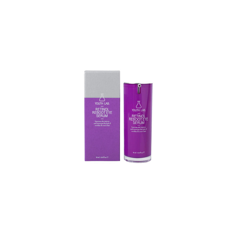 Youth Lab Retinol Reboot Eye Serum 15ml with new generation Vitamin A to smooth wrinkles & brighten eyes