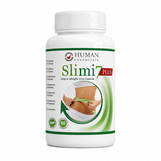 Slimi7 Plus premium weight loss supplement manufactured in USA with GMP quality and third-party tested formula