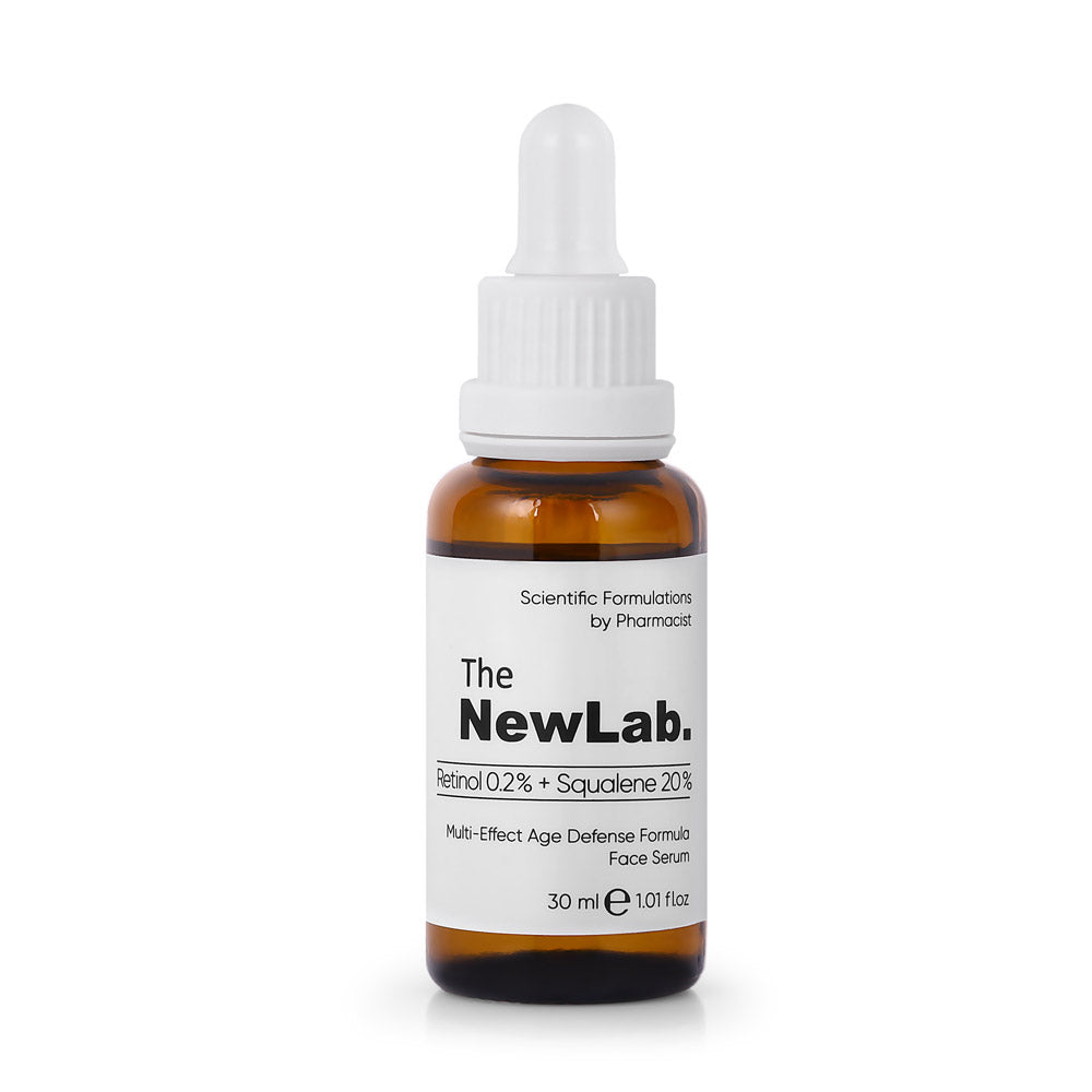 The NewLab Niacinamide 5% + Alpha Arbutin 2% Face Serum for brightening and reducing dark spots, age spots, and acne marks.