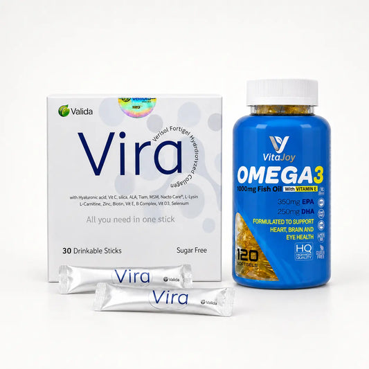 Vira Collagen + VitaJoy Omega‑3 Bundle