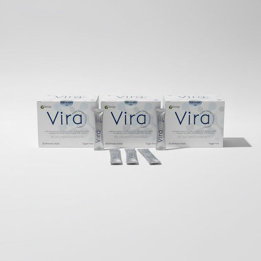 3-pack Vira Collagen bundle with free international shipping offer