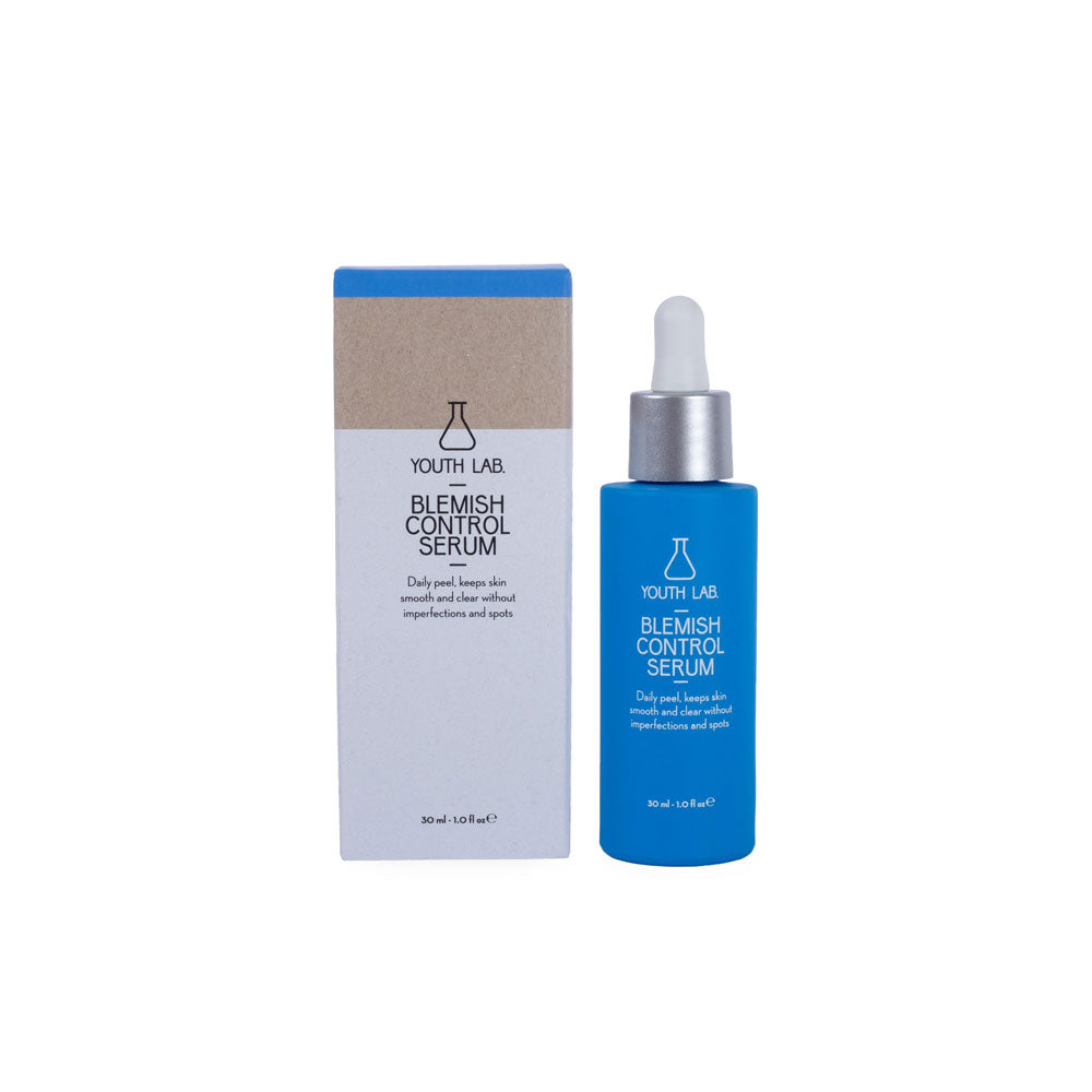 Youth Lab Blemish Control Serum glycolic acid salicylic acid acne treatment for oily skin pores