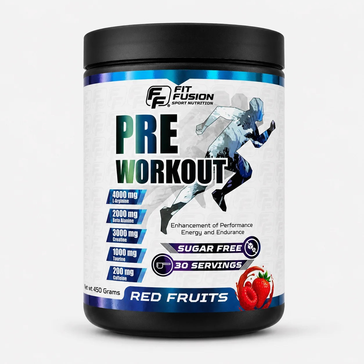 FitFusion Pre-Workout 450g – 30 Servings