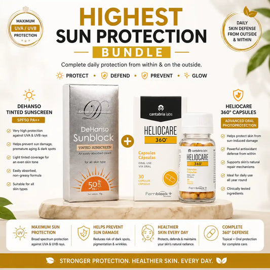 Highest Sun Protection Bundle | Inside & Outside Daily UV Defense