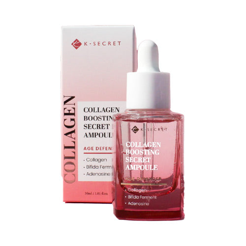 K-Secret Collagen Ampoule – 30ml | Anti-aging serum with Collagen Extract to boost elasticity and reduce fine lines.
