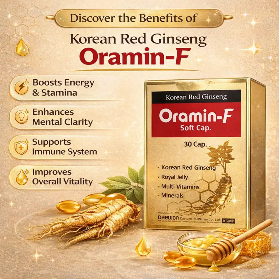 Korean multivitamin soft capsules with ginseng vitamins and minerals
