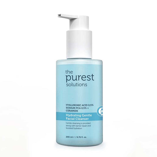 The Purest Solutions Hyaluronic Acid Hydrating Gentle Facial Cleanser Gel 200 ml bottle front view