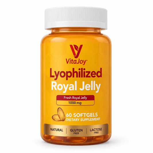 VitaJoy Lyophilized Royal Jelly 1000 mg – 60 Softgels